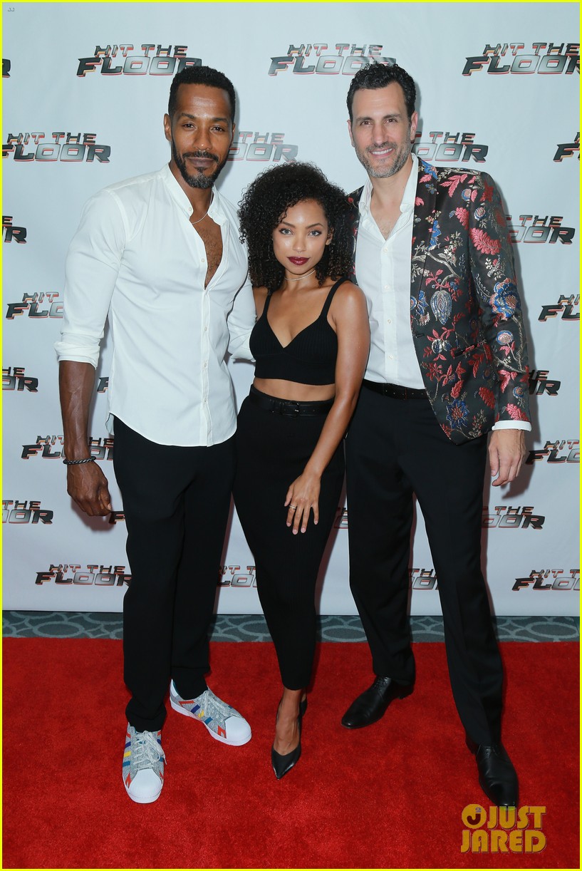Logan Browning Supports Hit The Floor Cast At Season 4 Premiere