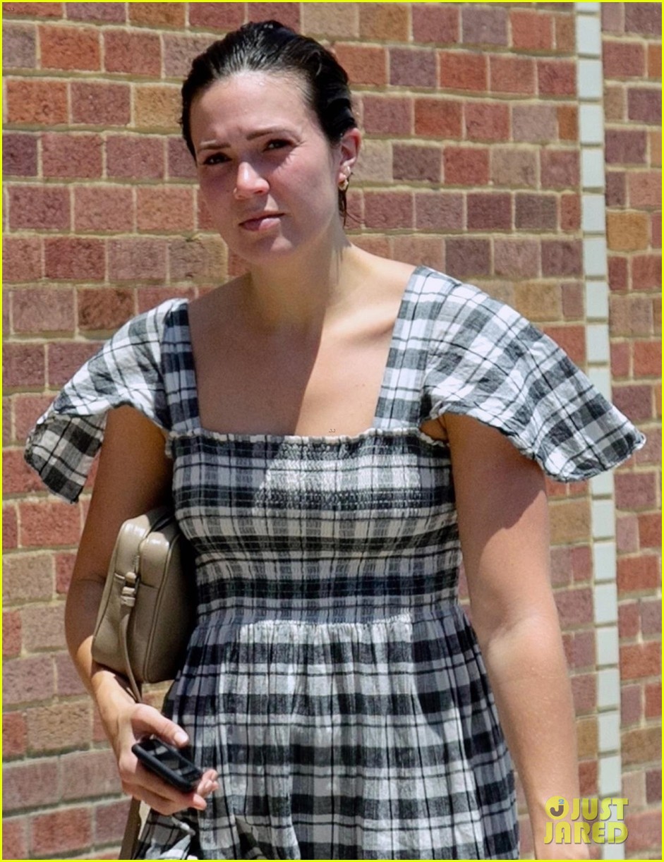 Mandy Moore Keeps It Cool in Plaid Summer Dress for Spa Visit: Photo