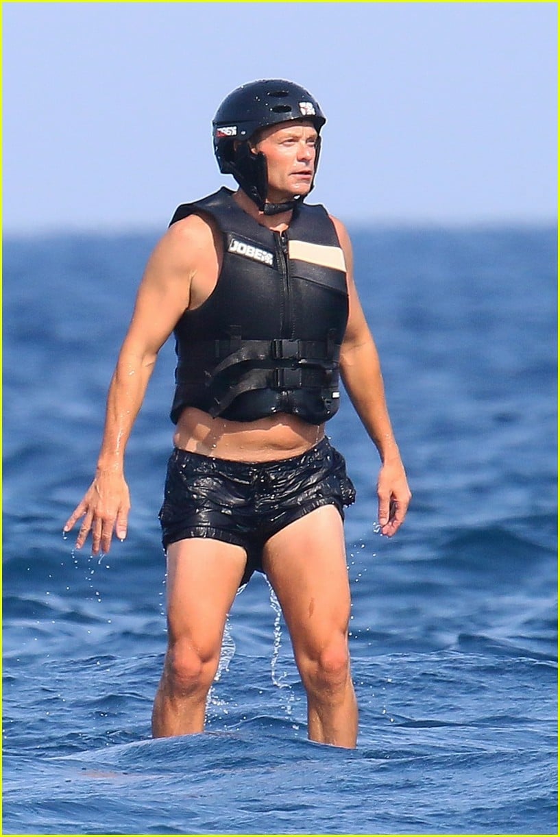 Ryan Seacrest Flies High in a Water Jet Pack on Vacation With