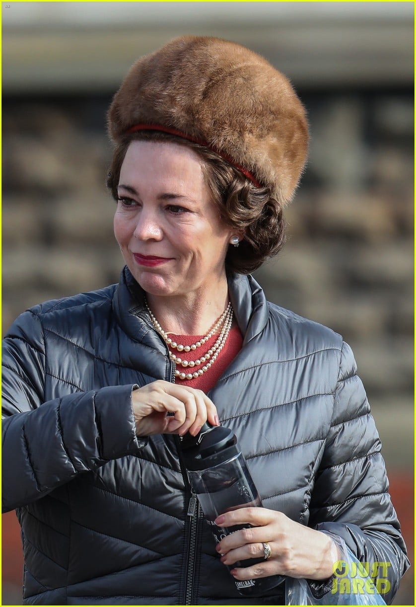 Olivia Colman Films Aberfan Disaster Scene for 'The Crown' Season 3
