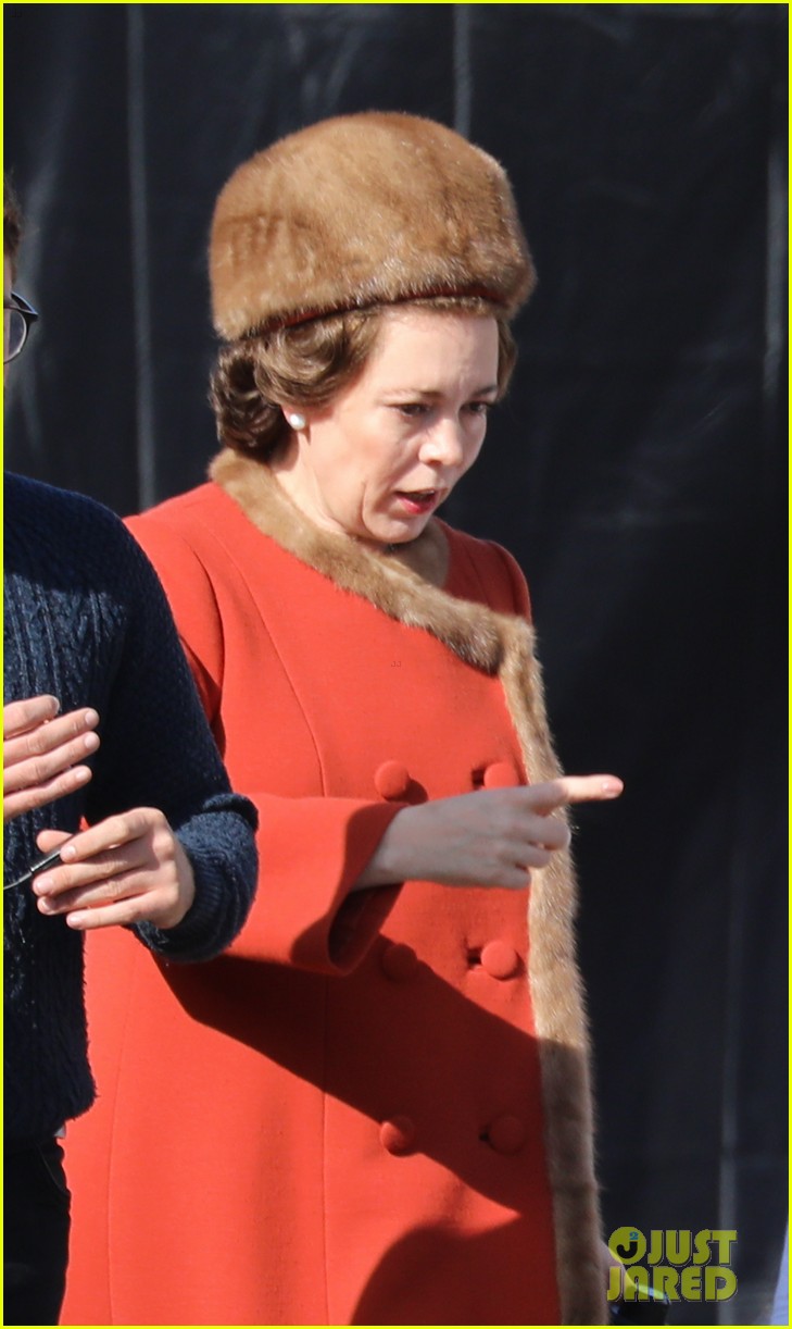 Olivia Colman Films Aberfan Disaster Scene for 'The Crown' Season 3