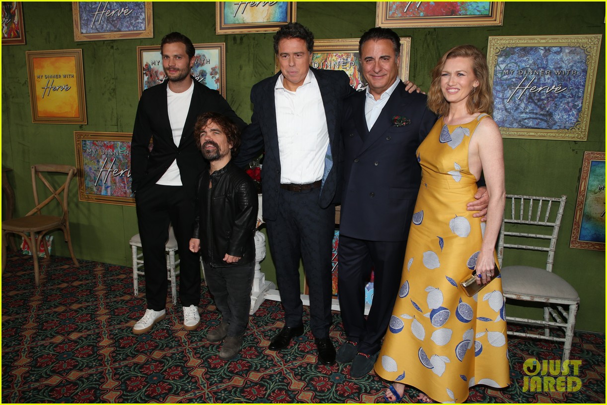 Jamie Dornan & Peter Dinklage Attend 'My Dinner With Herve' Premiere in