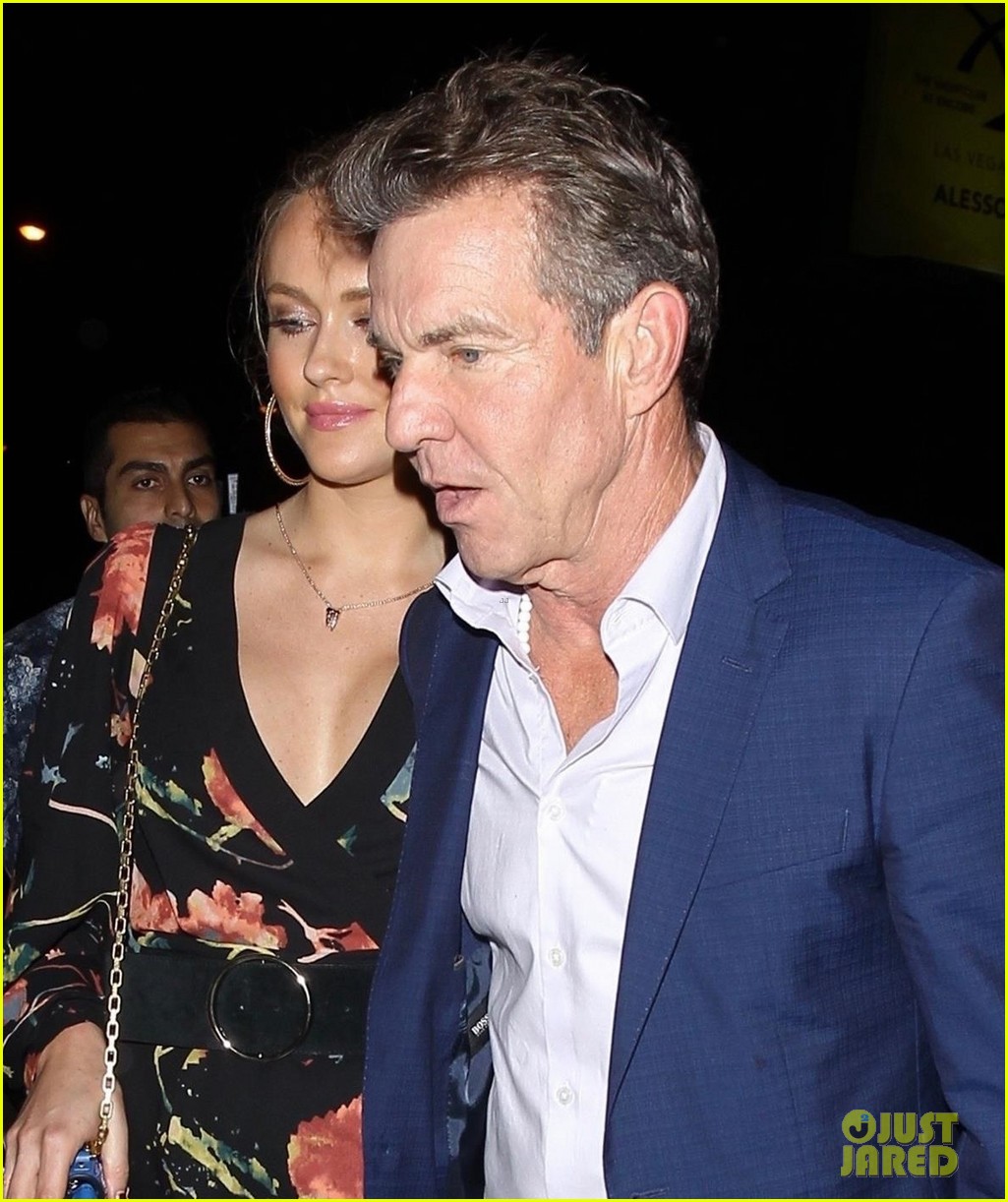 Dennis Quaid & Girlfriend Santa Auzina Spotted on Dinner Date!: Photo