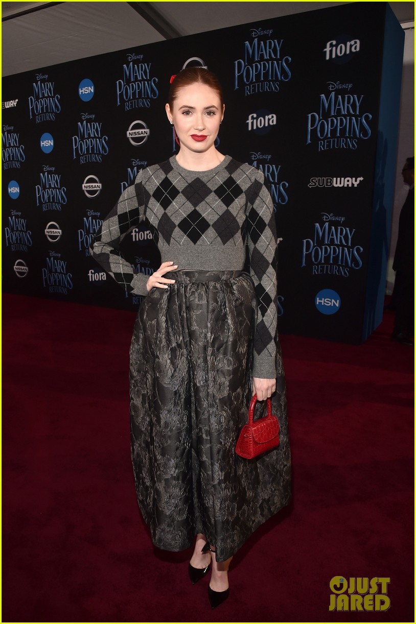 Matt Damon & Wife Luciana Support Friend Emily Blunt at 'Mary Poppins