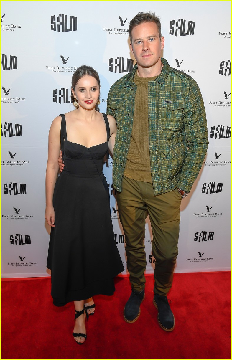 Felicity Jones & Armie Hammer Attend 'On The Basis of Sex' Screening in