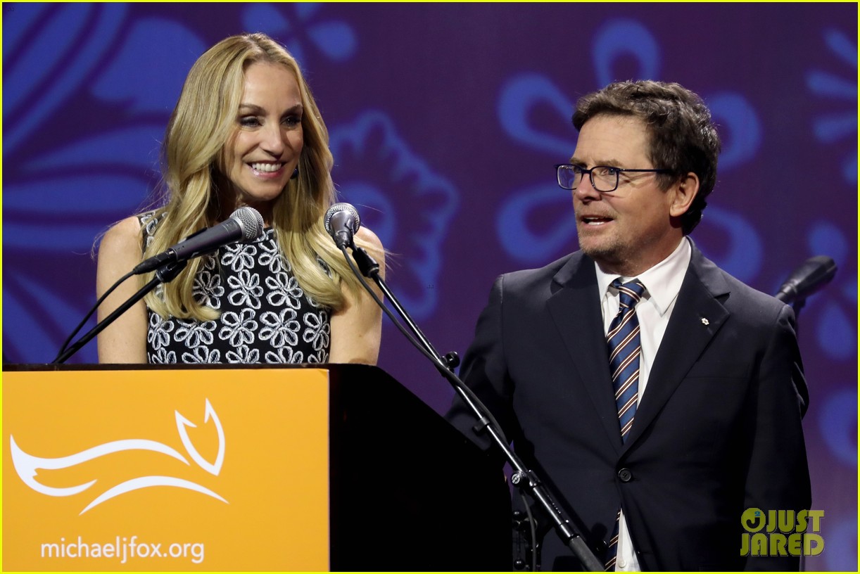 Michael J. Fox Performs with Joan Jett at Parkinson's Benefit: Photo