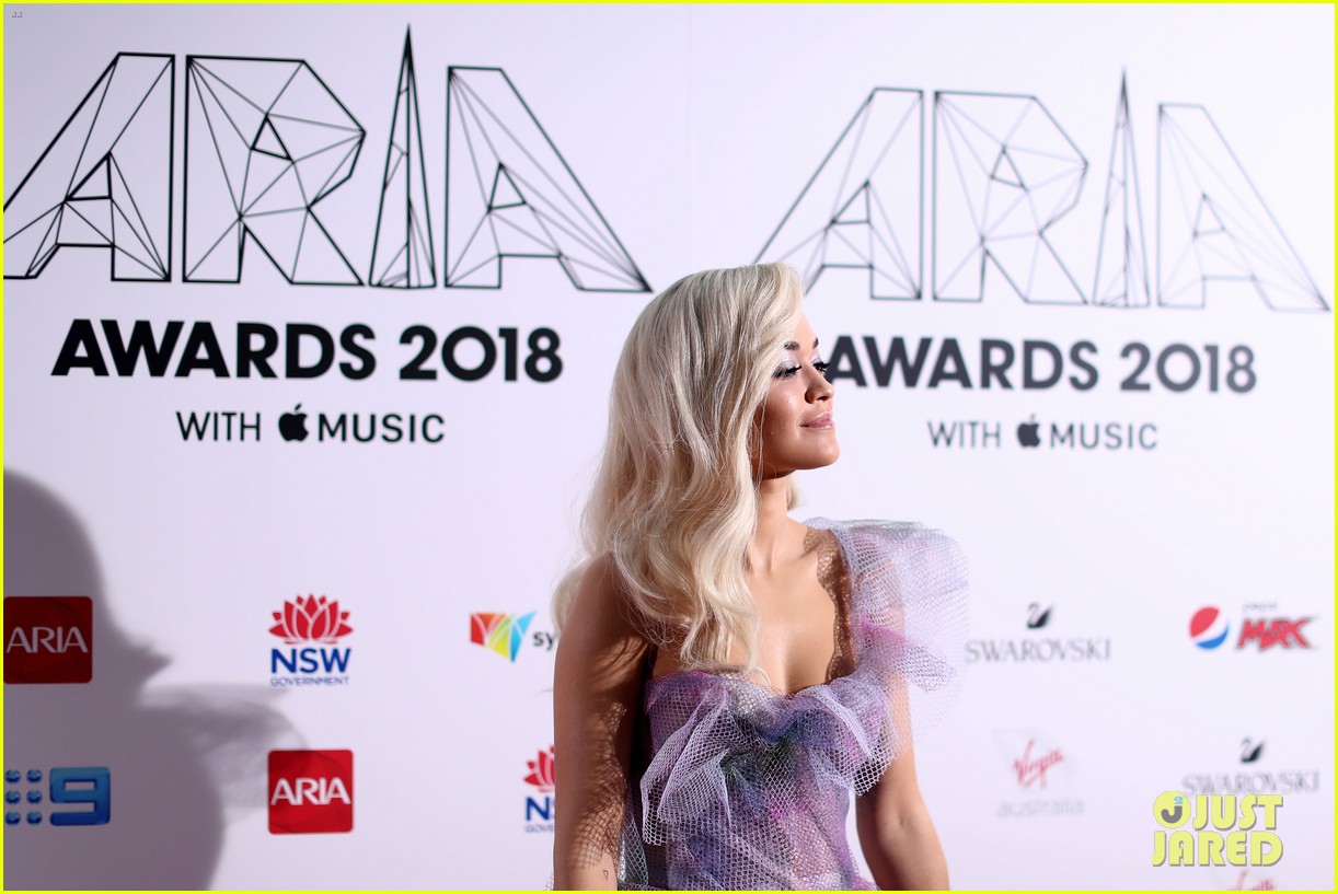 Rita Ora Owns the ARIA Awards 2018 Red Carpet in This Gown!: Photo