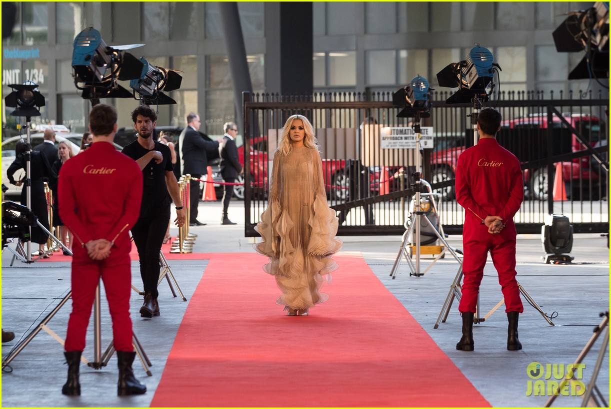 Rita Ora & Elizabeth Debicki Get Glam at Cartier Precious Garage Party