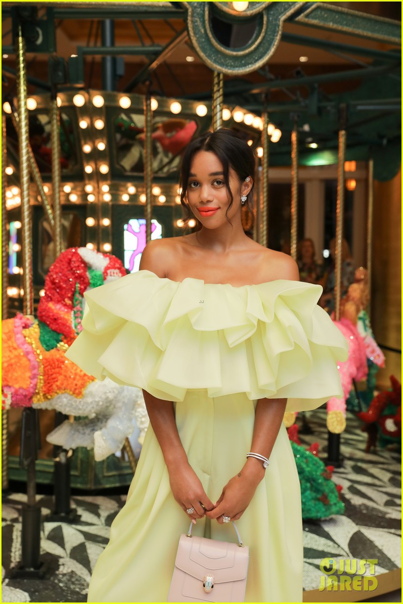 Laura Harrier, Candice Swanepoel & More Celebrate Bvlgari's Art