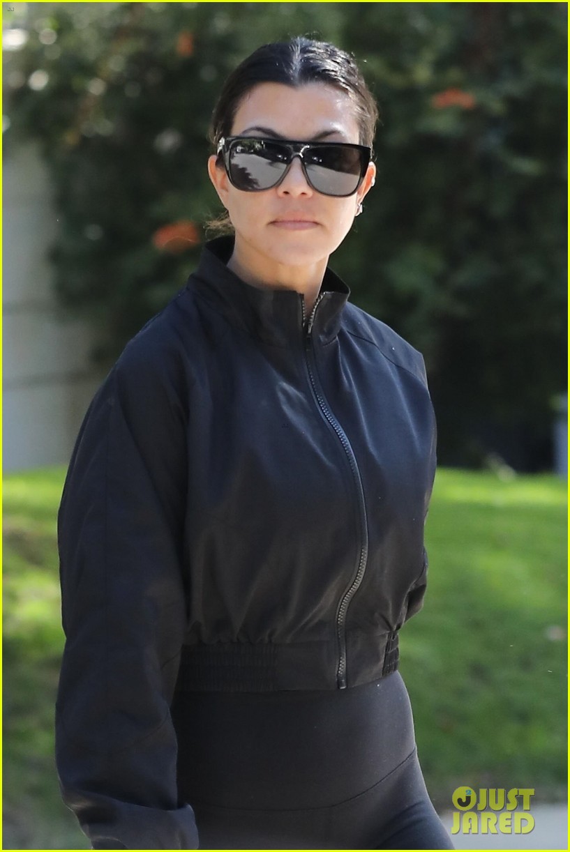 Kourtney Kardashian Goes Sporty for Outing in WeHo: Photo 4203083
