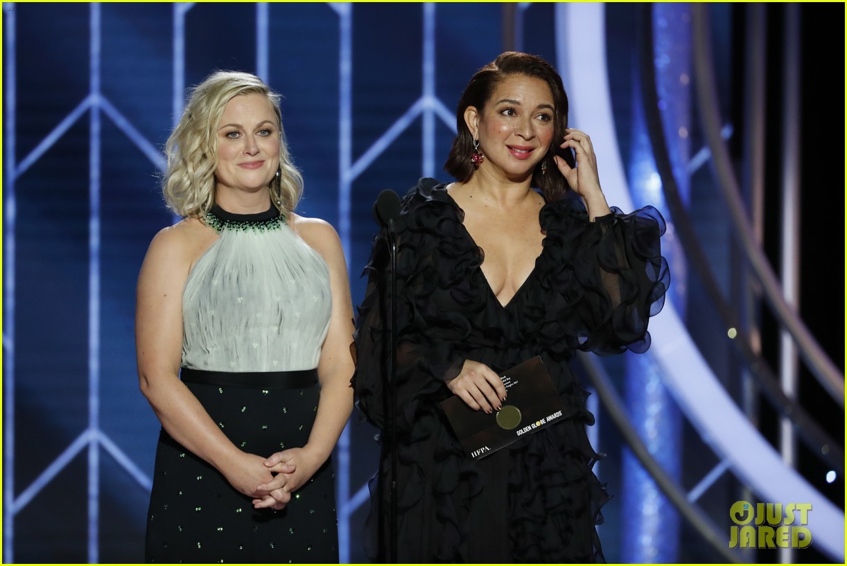 maya rudolph dress golden globes
