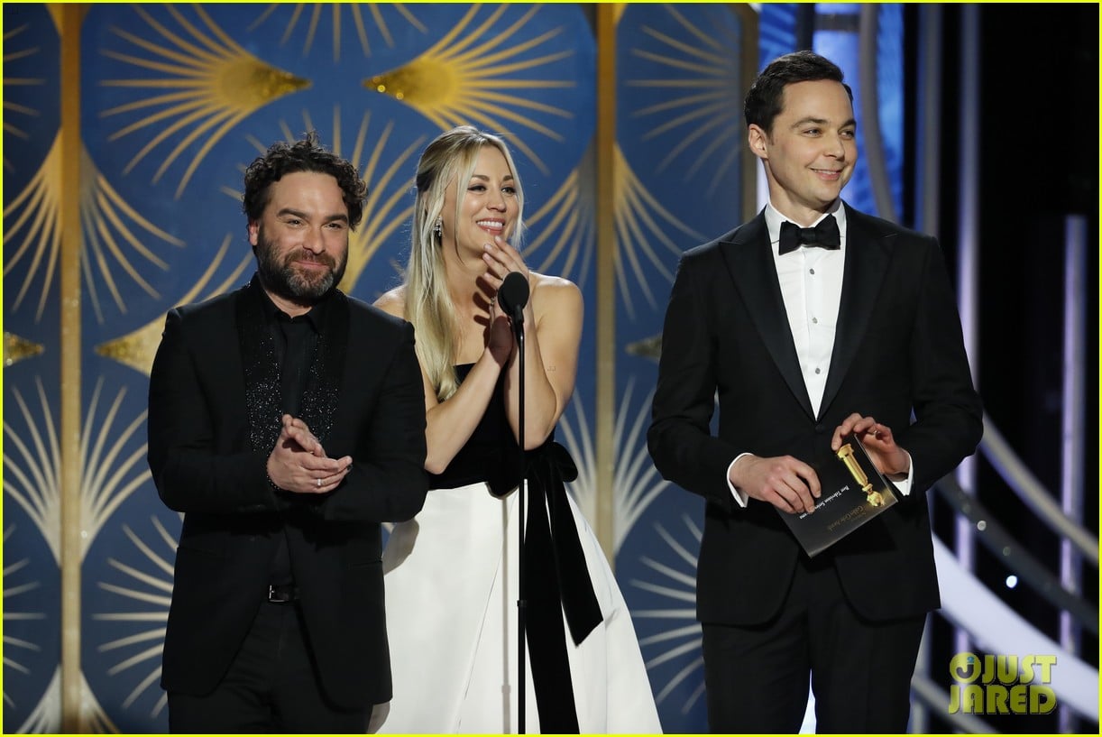 'Big Bang Theory' Stars Hit Golden Globes 2019 Stage Immediately After