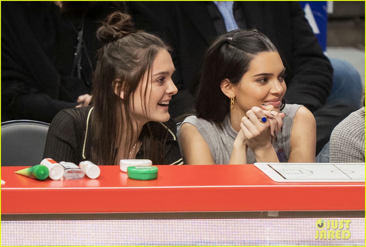 Kendall Jenner & Charlotte Lawrence Have a Girls Night at Philadelphia