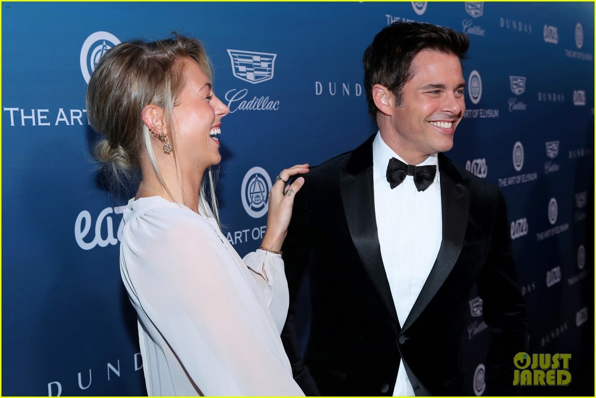 James Marsden & Girlfriend Edei Couple Up for Art of Elysium Event