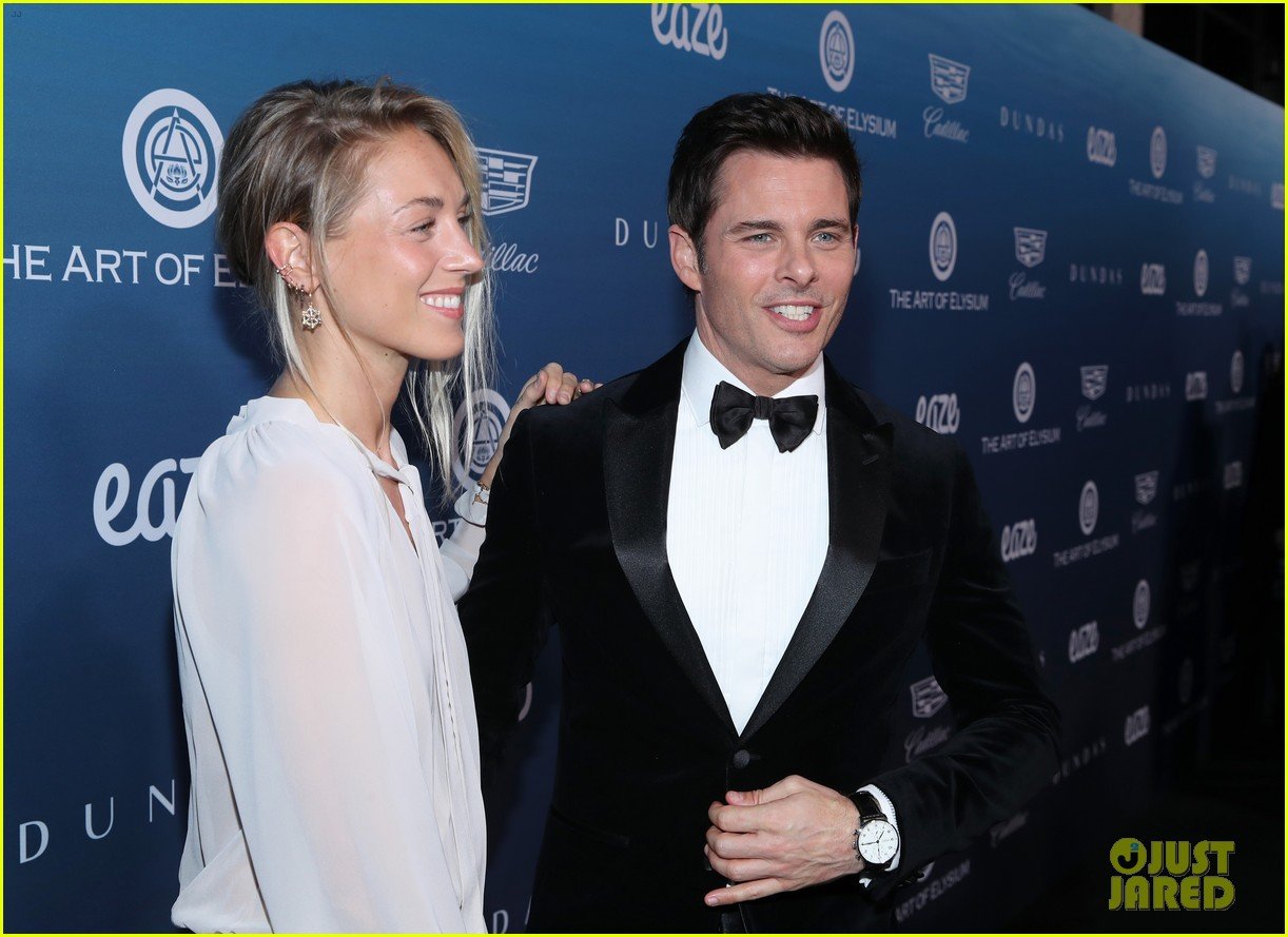James Marsden & Girlfriend Edei Couple Up for Art of Elysium Event