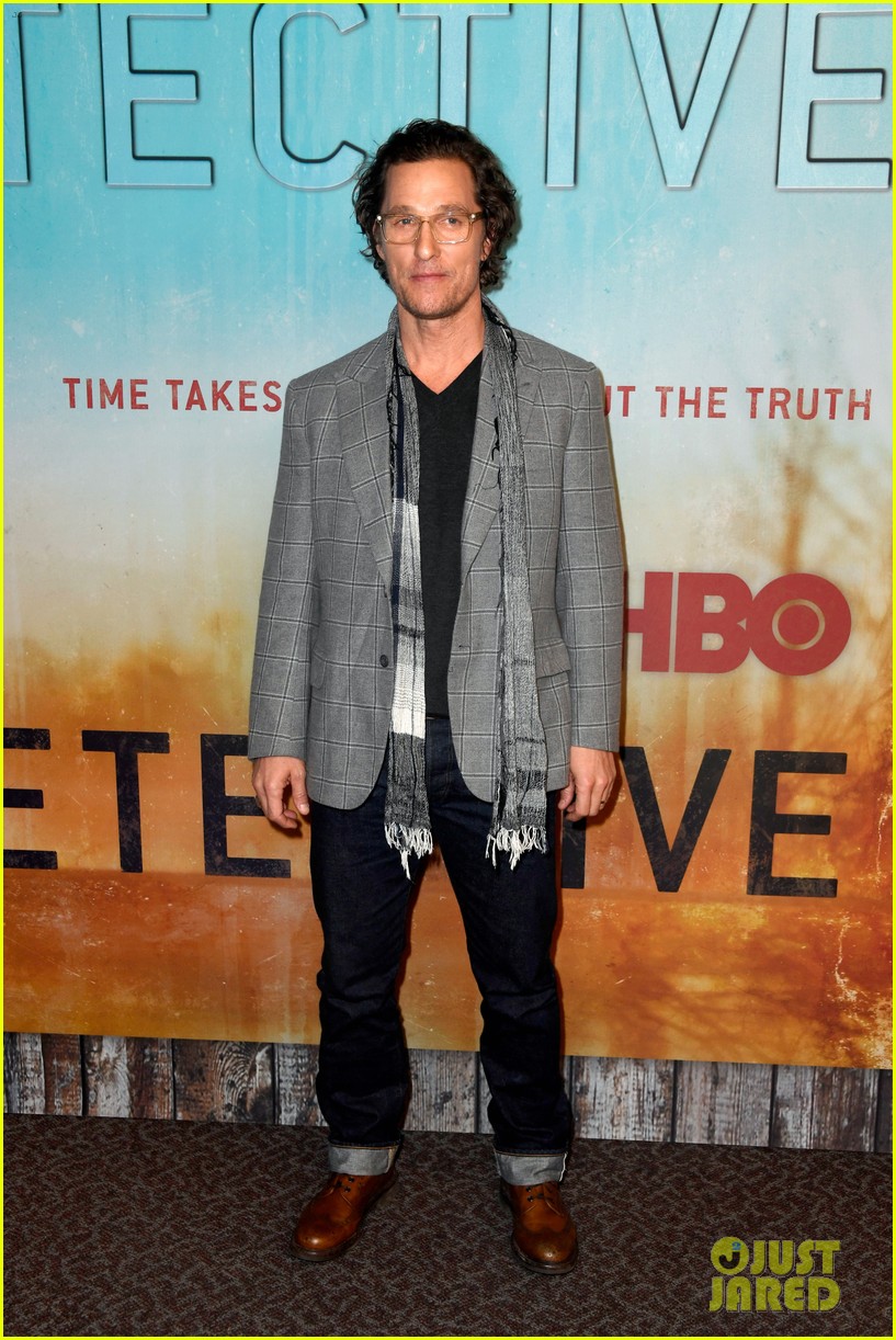 Matthew McConaughey Supports Mahershala Ali & 'True Detective' Cast at