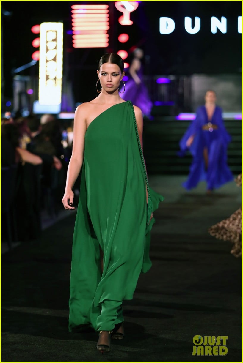 Emily Ratajkowski & Winnie Harlow Go Glam for Art of Elysium Event