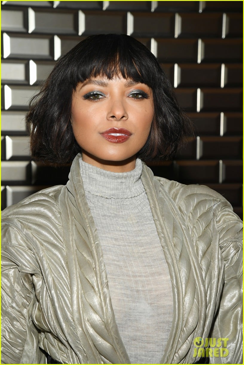 Irina Shayk & Kat Graham Sit Front Row at Jean-Paul Gaultier Paris