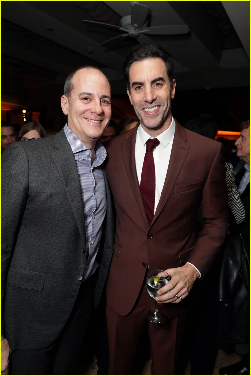 Sacha Baron Cohen, Patricia Arquette & Isla Fisher Attend Showtime