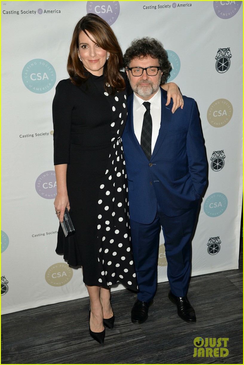 Rachel Brosnahan, Darren Criss, & Tina Fey Support Casting Directors at