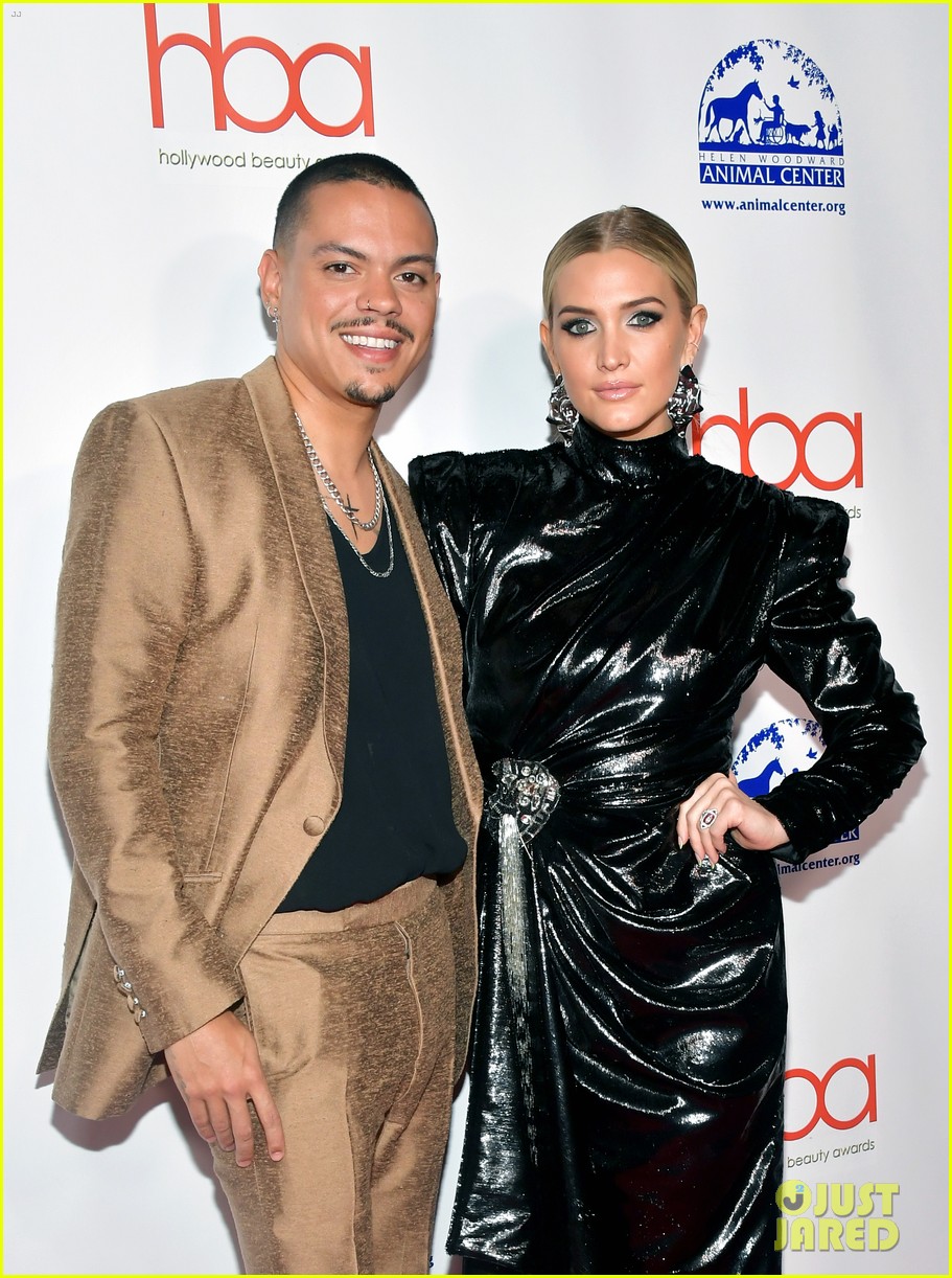 Ciara & Ashlee Simpson Rock Black Leather Looks for Hollywood Beauty