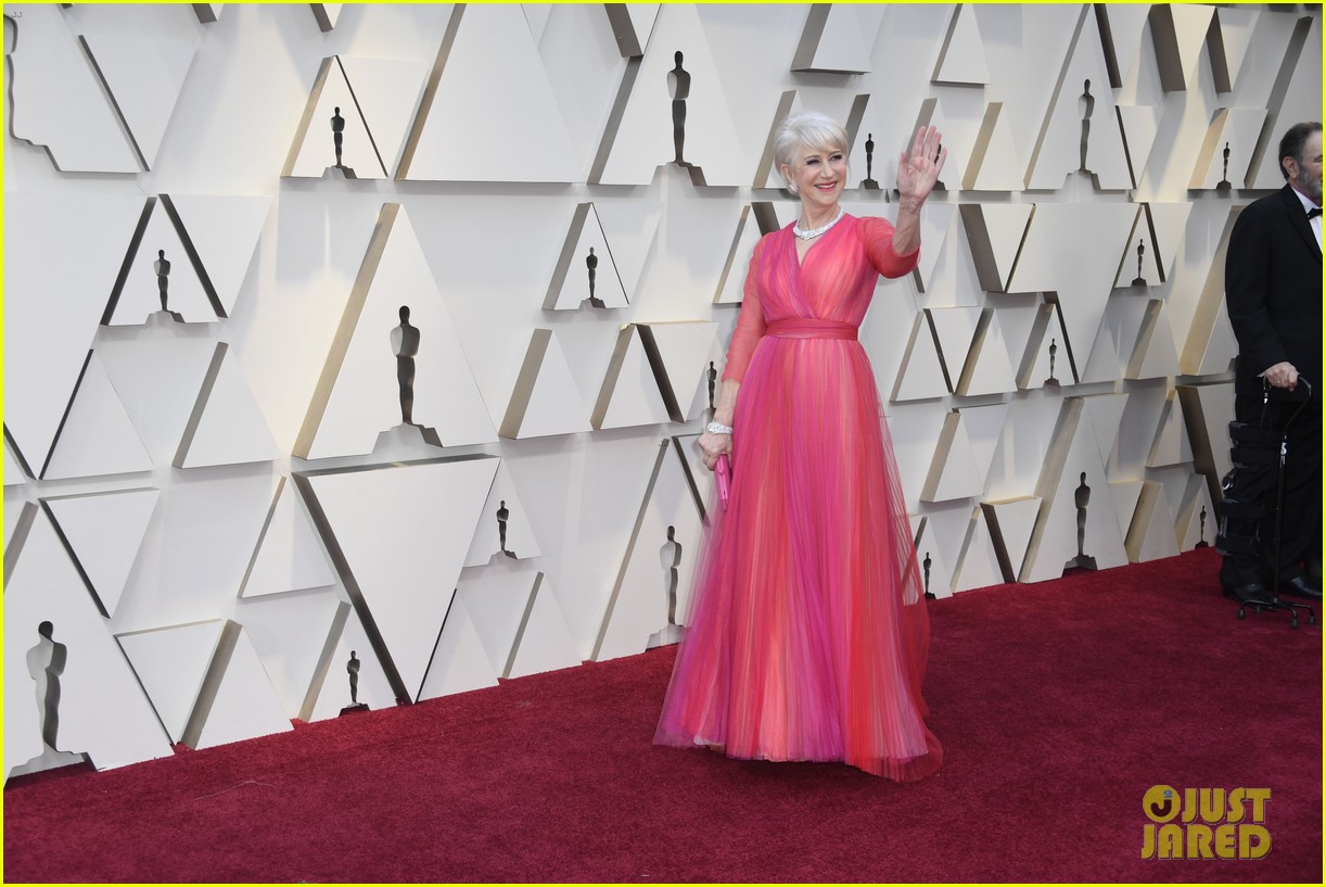 helen mirren oscar dress
