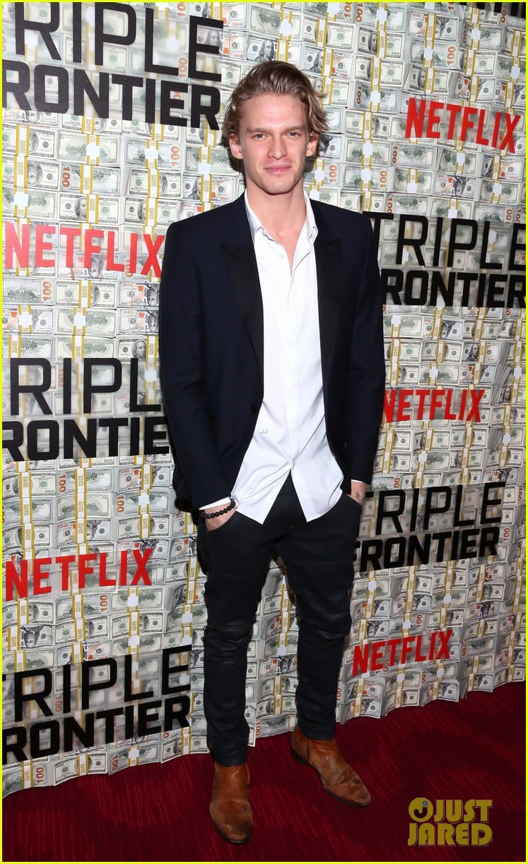 Ben McKenize & Wife Morena Baccarin Step Out for 'Triple Frontier