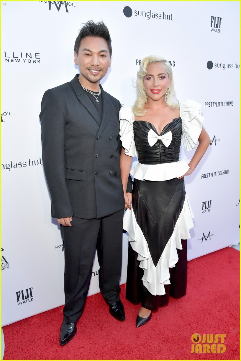 Lady Gaga Honors Hairstylist Frederic Aspiras At Daily Front Row