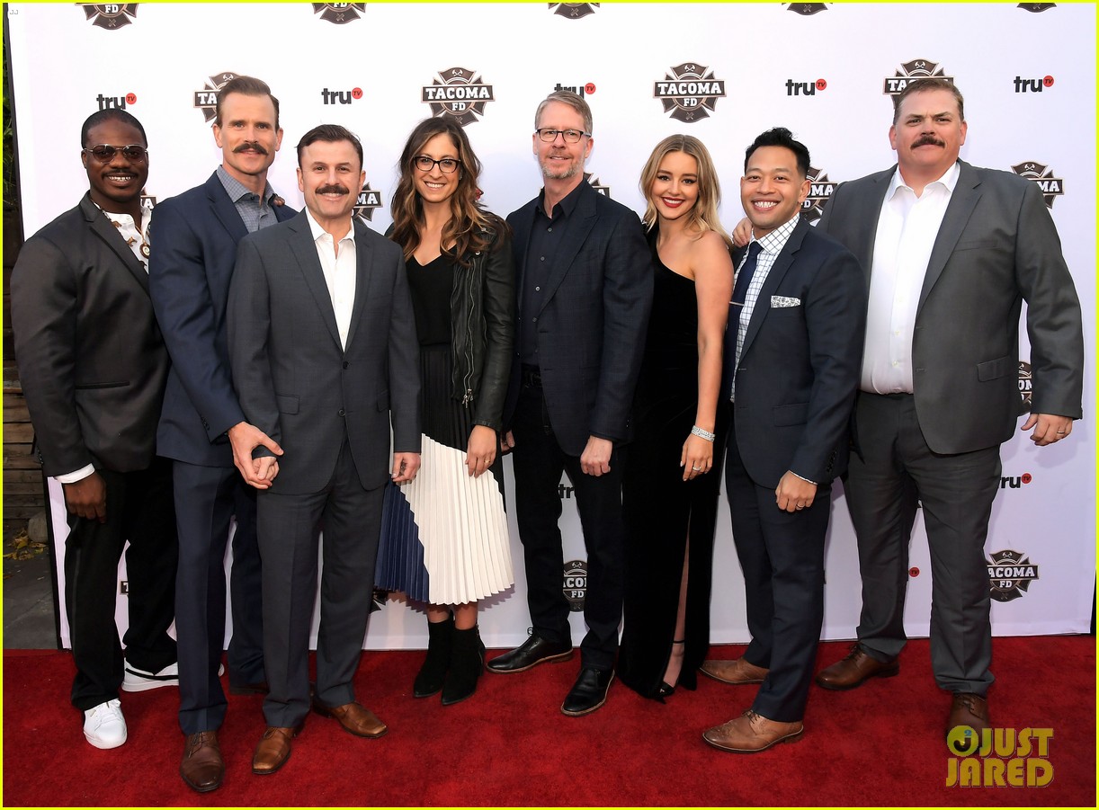 Hassie Harrison Celebrates Birthday at ‘Tacoma FD’ Premiere!: Photo