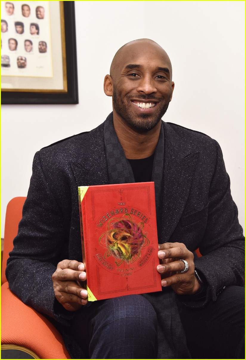 Kobe Bryant Visits Nba Store In Nyc To Celebrate His New