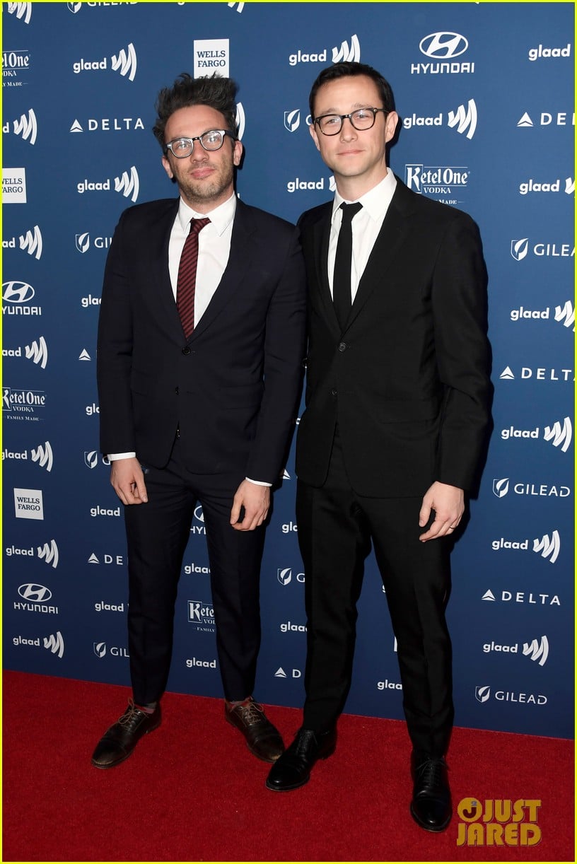 Joseph Gordon-Levitt Joins Jake Borelli & Alex Landi at GLAAD Media