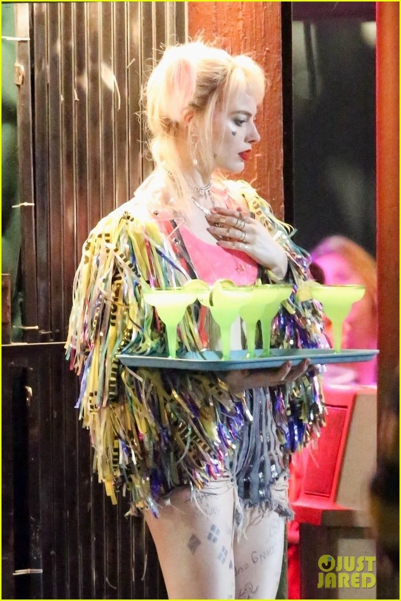 Margot Robbie's Harley Quinn Serves Up Margaritas on 'Birds of Prey