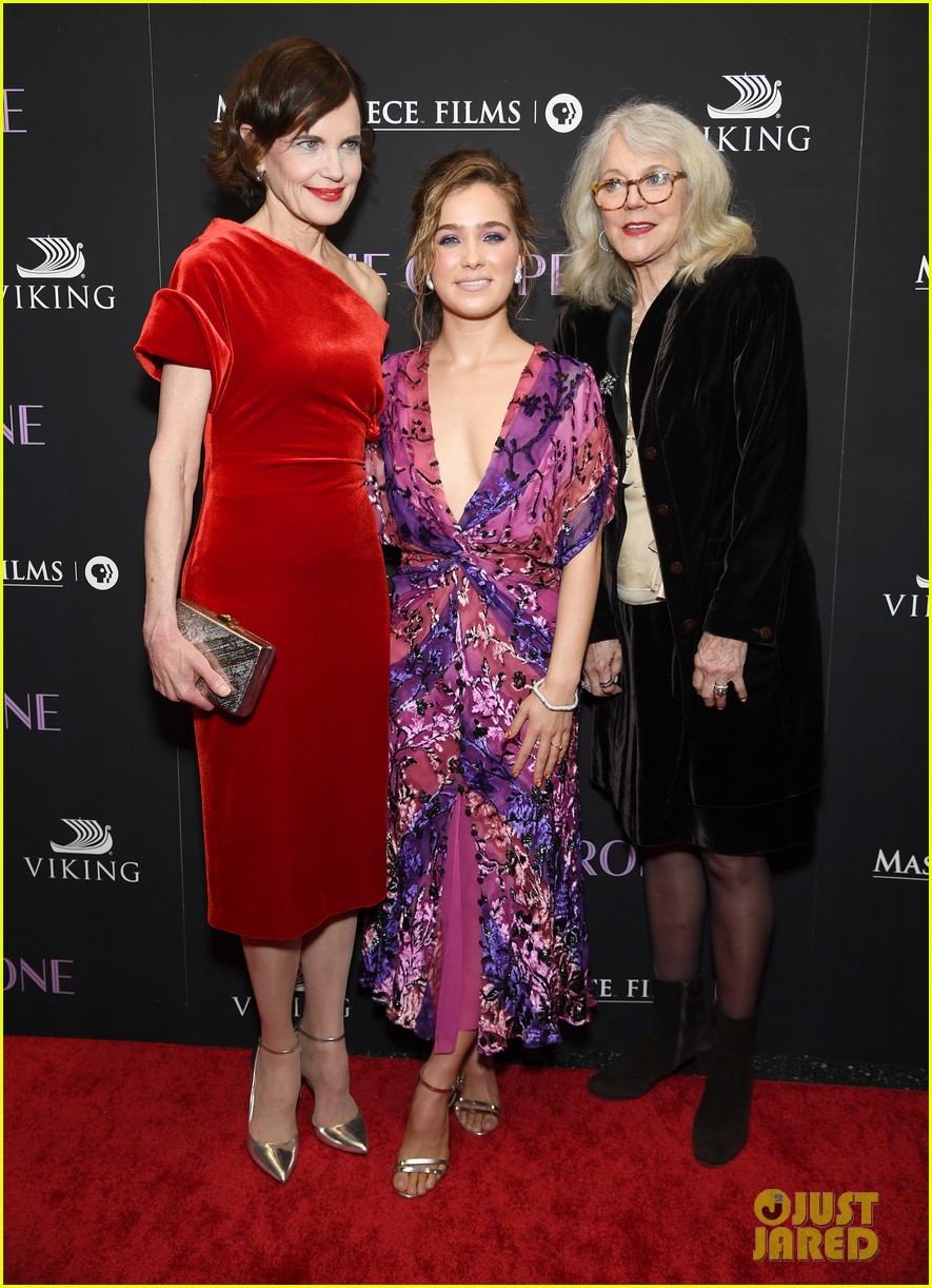Haley Lu Richardson, Elizabeth McGovern, & Blythe Danner Premiere 'The