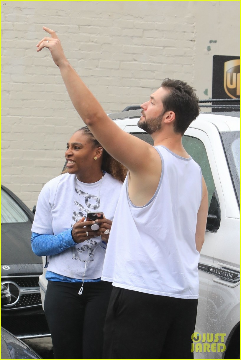 Serena Williams & Husband Alexis Ohanian Head to the  