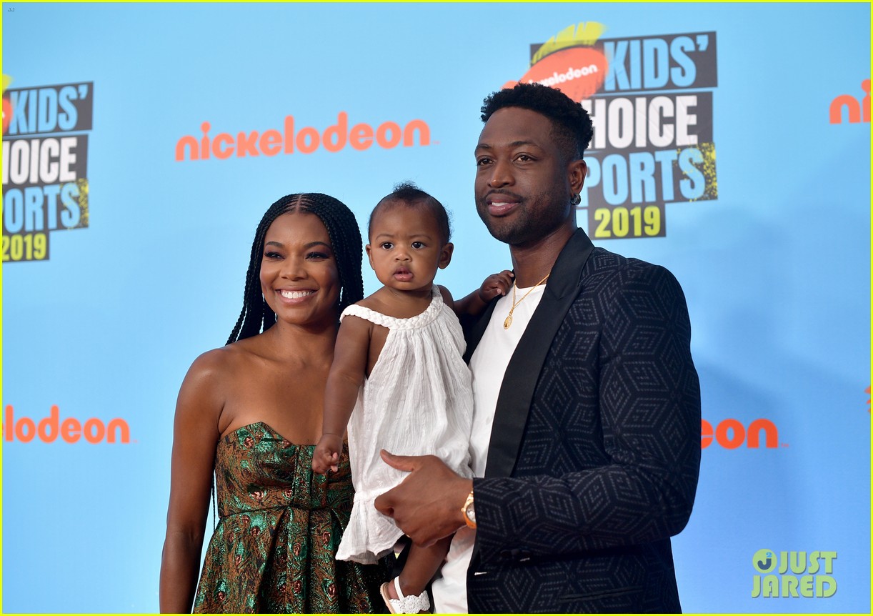 Gabrielle Union & Dwyane Wade Attend Kids' Choice Sports Awards with