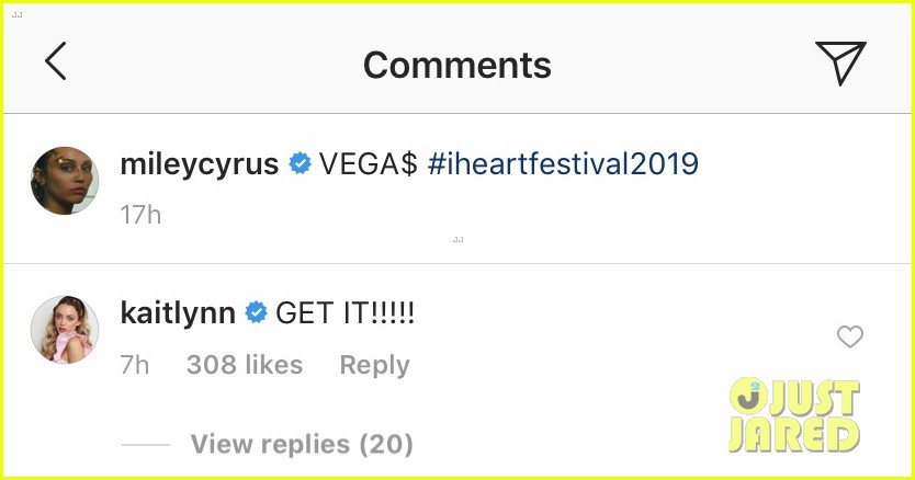 kaitlynn carter leaves supportive comment for miley cyrus 014357512