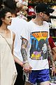 pete davidson margaret qualley hold hands venice 05
