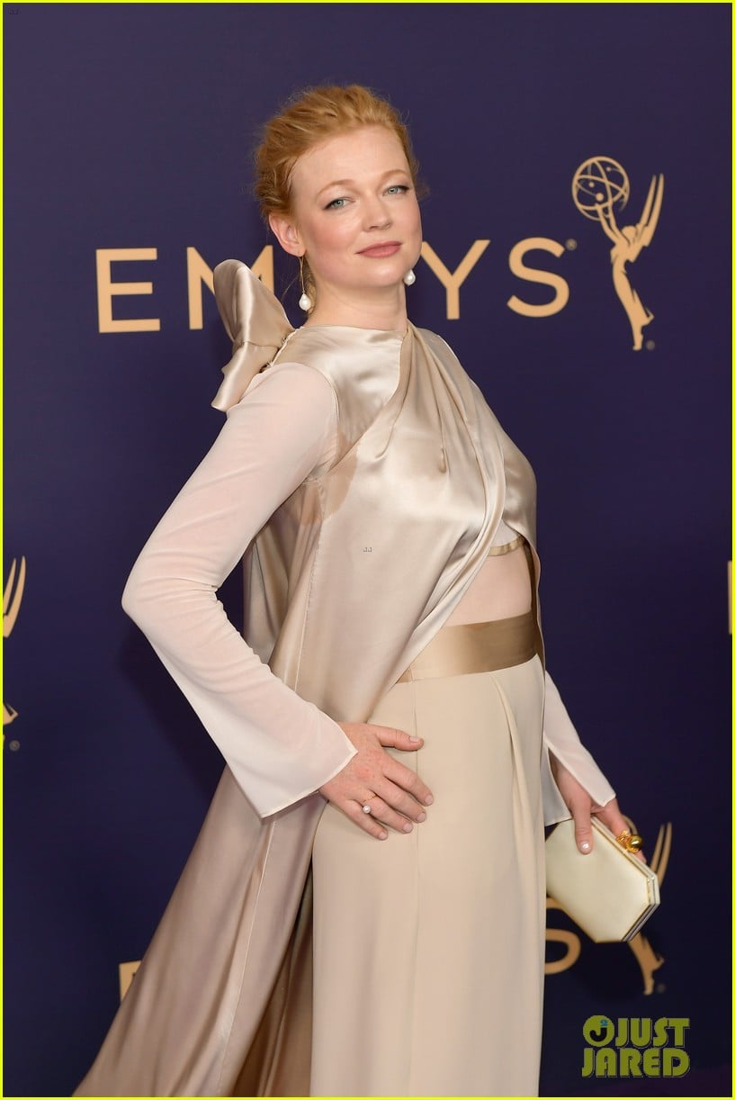 Succession's Sarah Snook & Nicholas Braun Join Cast at Emmy Awards 2019