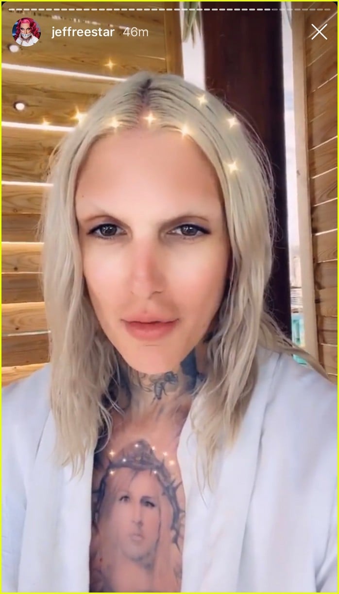 Jeffree Star Addresses Ribbon Fiber Issue With Conspiracy Palette Photo 4391956 Jeffree Star Pictures Just Jared