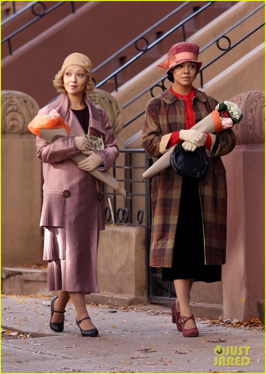 Ruth Negga & Tessa Thompson Get Into Character Filming Upcoming