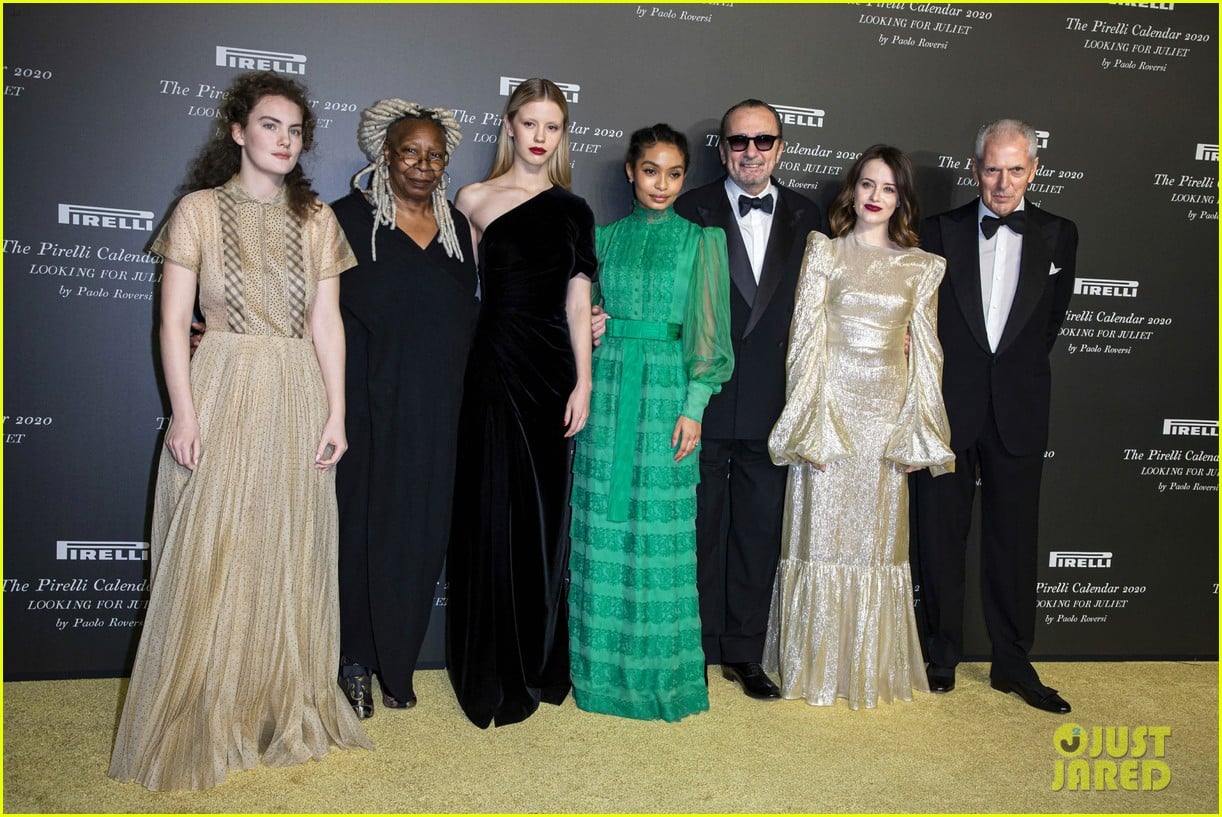 Claire Foy, Mia Goth & Yara Shahidi - Pirelli 2020 Calendar Presentation
