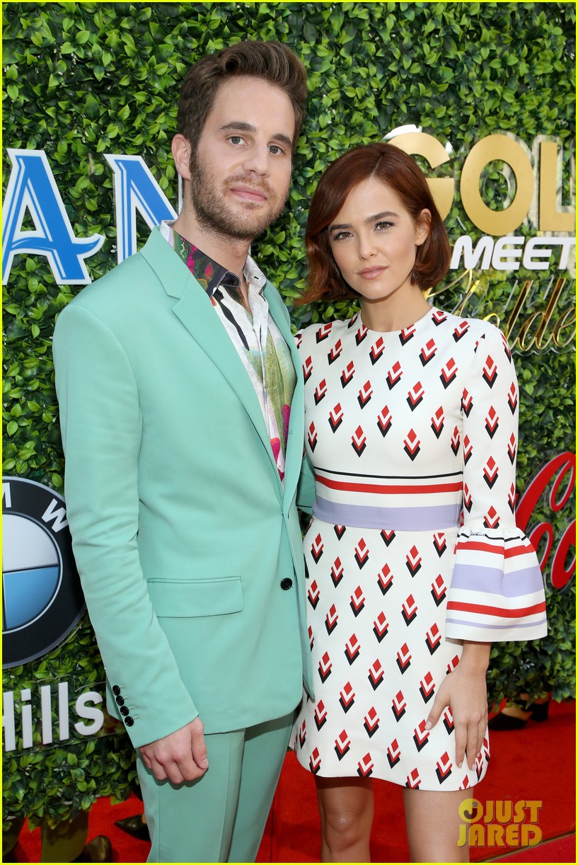Beanie Feldstein Brings Girlfriend Bonnie Chance Roberts to Pre-Globes