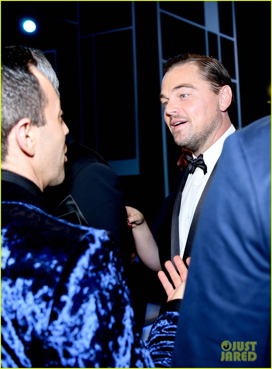 Leonardo DiCaprio & Julia Butters Hang Out at SAG Awards 2020 Photo