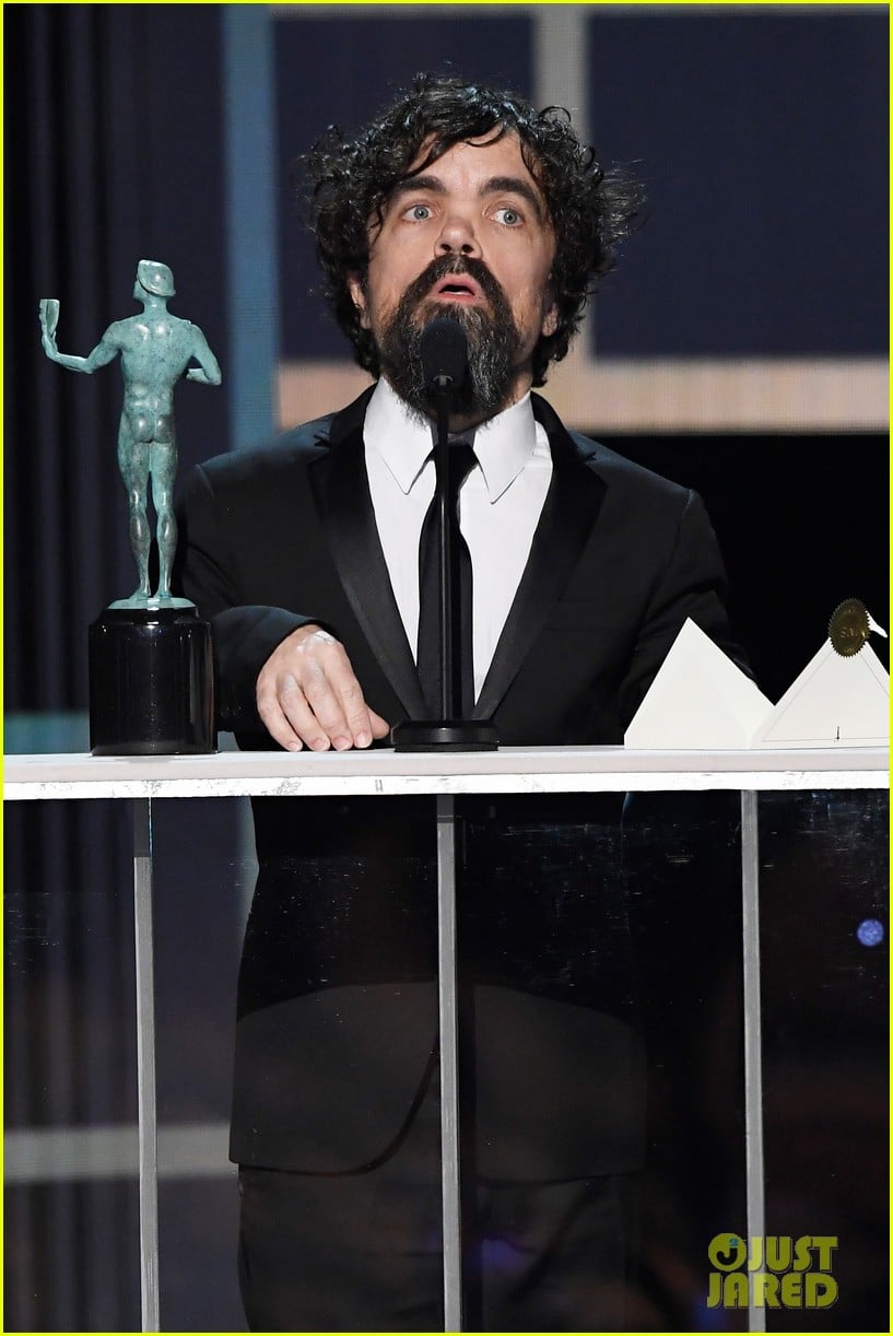 Peter Dinklage Wins First (& Final) SAG Award for 'Game of Thrones