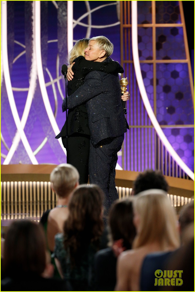 Ellen Degeneres Thanks Her Husband While Accepting Carol Burnett