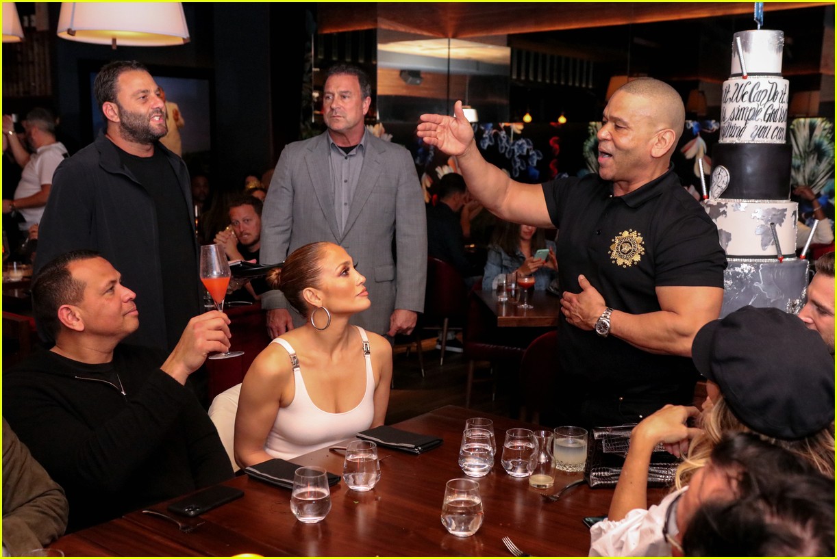 Jennifer Lopez Helps Her Manager Celebrate Birthday in Miami: Photo