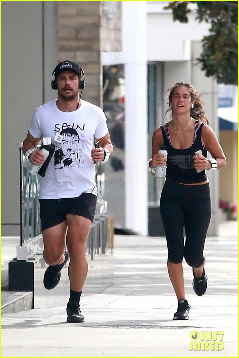 James Franco & Girlfriend Isabel Pakzad Go for a Run Together Photo