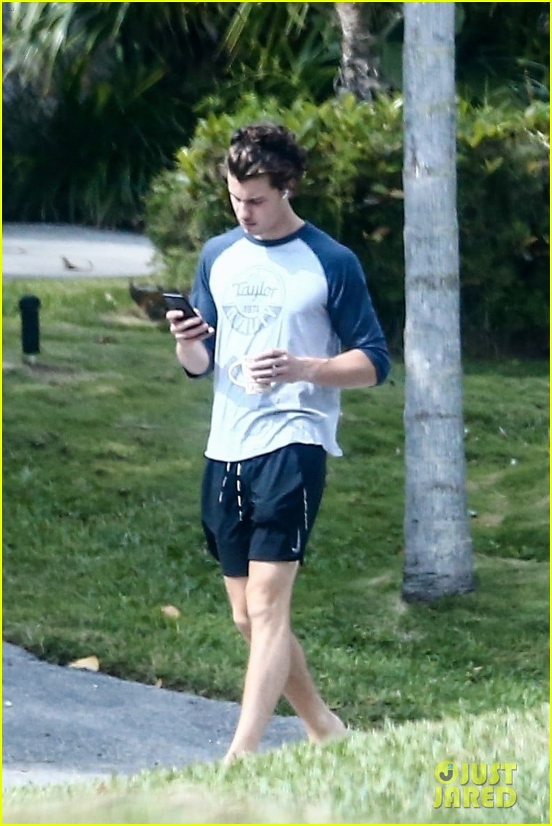 Shawn Mendes Goes for a Morning Walk With His Coffee Amid