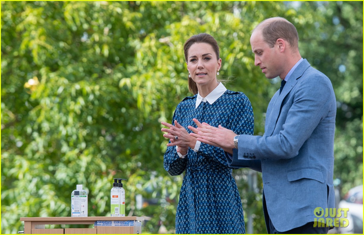 Prince William & Kate Middleton Host A Tea Party To Celebrate NHS's