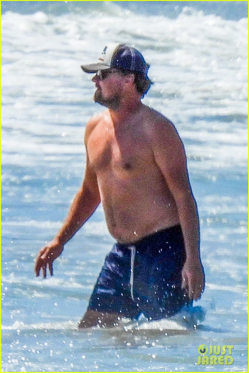 Leonardo DiCaprio Looks Like He's Having a Great Time During His